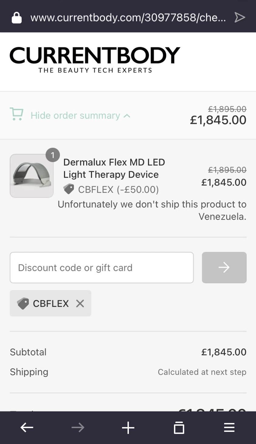How to apply CurrentBody coupon code